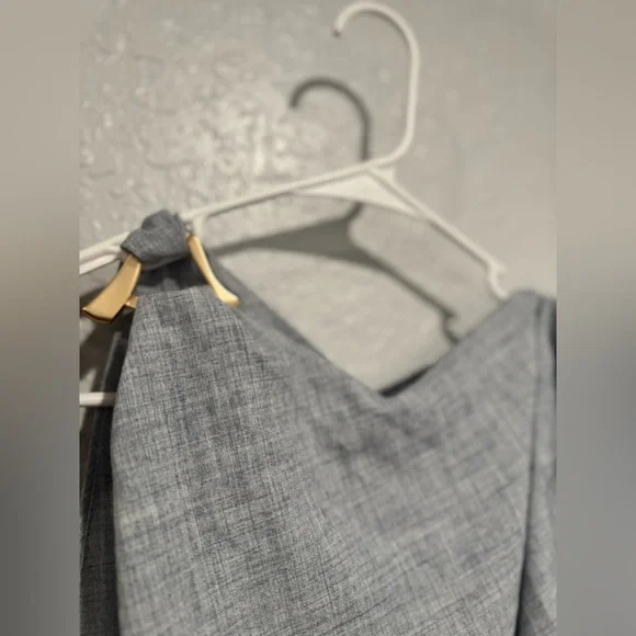 Meshki One-Shoulder Light Blue Dress - Picture 7 of 8